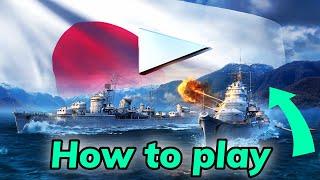 Fubuki teaches us how to play Japanese destroyers #wowslegends