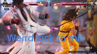 TEKKEN 8 Weird kick