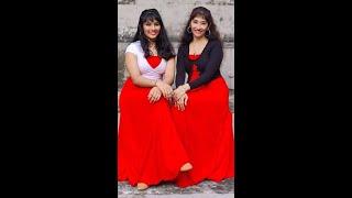 Manike Mage Hithe|Red Dress|Dance|Supreya & Aparnakrish|Model| @Aparna krish