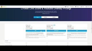 How to Use IndiaCric System for Live Ball-By-Ball Scoring & Score Overlay on Broadcasting software