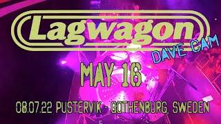 Lagwagon - May 16 DAVE CAM - 8.2.22 Pustervik Gothenburg Sweden