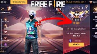 [Free Fire] Leo Rank Thách Đấu Tử Chiến 480⭐️ | Tuna