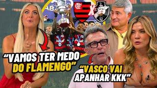 Flamengo GOLEIA e pega Vasco na SEMIFINAL | Renata Fan, Neto e os ANTIS se RENDEM ao MENGÃO AO VIVO