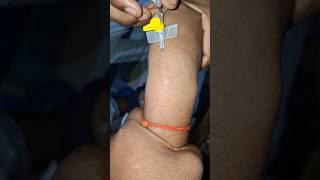 iva cannula proceed technique #part16 #motivation #hospital #shorts