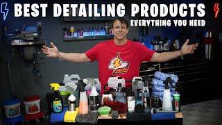 FULL DEMO! BEST DETAILING PRODUCTS FOR BEGINNERS & PROS