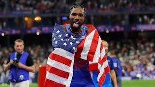 American | Rai Benjamin | Beats world Record Holder Karsten Warholm for Gold in 400m hurdles