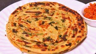 Garlic Paratha Recipe | Butter Garlic Paratha Recipe | लहसुन का पराठा