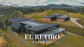 La mejor CASA de LUJO en PARCELACIÓN con las mejores ZONAS COMUNES, ubicada en El RETIRO, Antioquia.