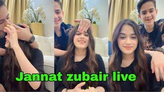 Jannat zubair and Ayaan Zubair live Masti | Jannat zubair live interview |