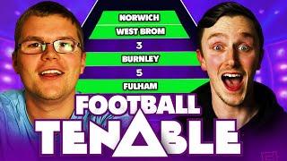This FOOTBALL TENABLE Quiz Was OUTSTANDING...