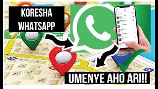 DORE UKO WAMENYA AHO UMUKUNZI WAWE AHEREREYE UKORESHEJE WHATSAPP | 2020 insurance = 100000% works!!