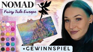 Die neue Nomad Cosmetics ️ FAIRY TALE EUROPE Palette I Gewinnspiel I MAG Lashes Festival I