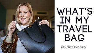 WHAT'S IN MY TRAVEL BAG + MY TRAVEL ESSENTIALS I KAJA-MARIE