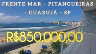 Apartamento na praia! Frente mar - Guarujá - SP. Pitangueiras