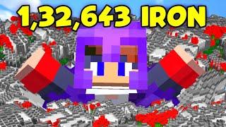 THIS FARM GIVES 1,32,643 ITEMS in Minecraft Hardcore (Hindi)