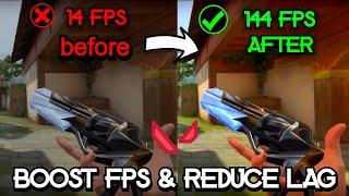 Valorant Lag & Stutter Fix | FPS Boost | Valorant Episode  Lag fix | INTEL HD GRAPHICS |