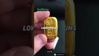 Gold Coins vs. Gold Bars – Which is Better for Stacking?