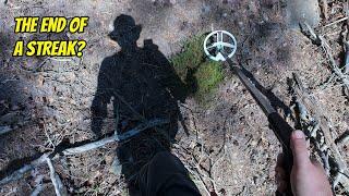 Through The Woods! Metal Detecting with Dog, Boar & Chainsaw Noises!