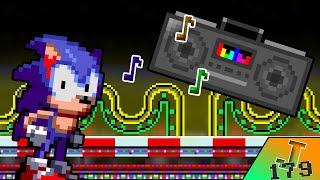 Sonic Origins Music Be Like (Sprite Animation) #shorts #sonicorigins