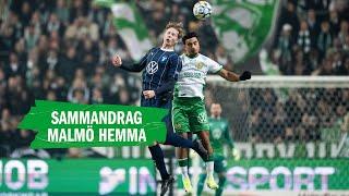 HÖJDPUNKTER | Hammarby 2-2 Malmö FF | Allsvenskan 2024