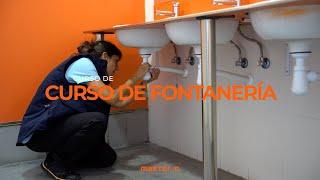 Curso de Fontanería y Mantenimiento de Redes de Agua  Formación MasterD