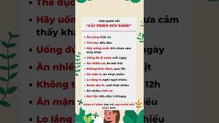 Thói quen tốt cải thiện sức khoẻ/Đặng Kim Toàn