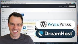 Dreamhost: Simple One-Click WordPress Installation