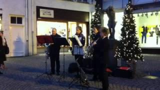 Concert of street band in Maastricht