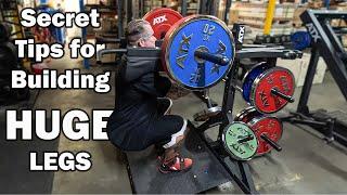 LEE PRIEST: Secret Tips for Building HUGE Legs