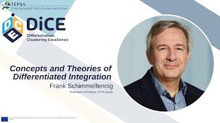 "Concepts and Theories of Differentiated Integration", Frank Schimmelfennig | DiCE Summer School