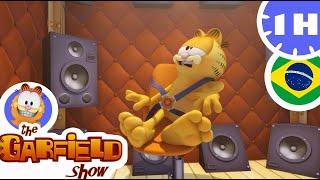  Garfield é torturado com música  Compilação engraçada