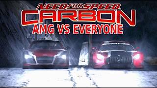 Need For Speed Carbon | Mercedes AMG GT3 VS Every Boss