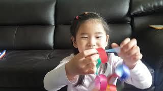 색종이 목걸이 만들기