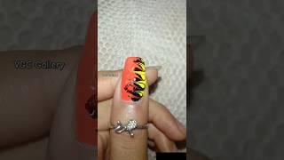 easy Nailart #nailart #naildesign #notoolnailart #nailartwithouttools #shorts