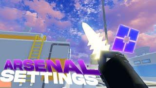 The BEST Arsenal Settings... (Minecraft Font, Hitsounds, Crosshair)