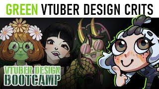  Going GREEN: Vtuber Design Critiques 