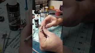 how to make your own 1/24 1/25 scale distributor and spark plug wires.