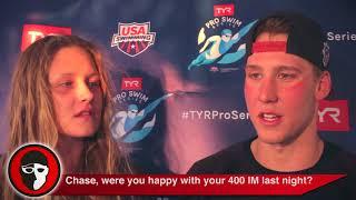 Olivia Smoliga and Chase Kalisz Argue on Camera and it's Hysterical (Video)