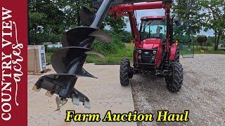 I Bid at the Biggest Farm Consignment Auction in My Area and Won 10 Items.