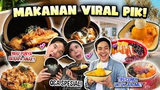 HUNTING MAKANAN VIRAL PIK + Q&A TENTANG CINTA DAN MASA DEPAN! FT. JUAN & EVE