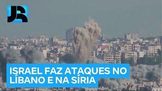 Israel ataca centros terroristas no Líbano e na Síria