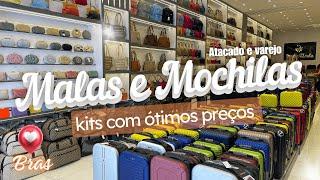 Novidades Mala de viagem e Mochila no Brás - Fabricante e Importadora - Atacado e Varejo #brás