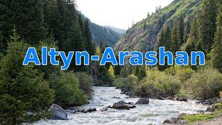 Altyn-Arashan gorge. Kyrgyzstan.