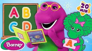 Now I Know My ABCs | Learning Letters + Reading for Kids | Barney and Friends