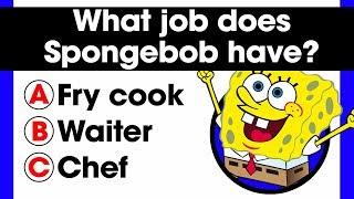 Only a true fan can pass this Spongebob Squarepants quiz | Test your Spongebob knowledge!