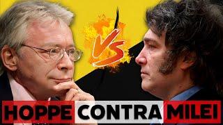 El anarcocapitalista Hans-Hermann Hoppe contra Javier Milei