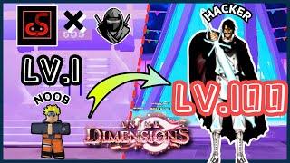 Roblox Anime Dimensions Noob to Pro with Yhwach | Autofarm Script Guide Using #ugphone