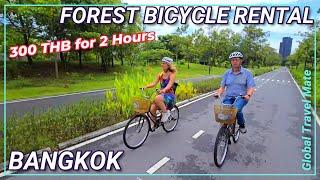 NEW Bangkok Forest Cycling Rent Shop Explore Benjakitti and Lumphini  Thailand