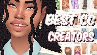 The Sims 4 | MY FAVOURITE CC CREATORS!  | + Links