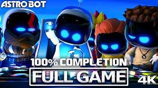 ASTRO BOT Full Gameplay 100% Walkthrough / No Commentary【FULL GAME】4K Ultra HD